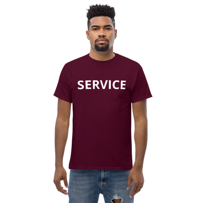 SERVICE Men's classic tee