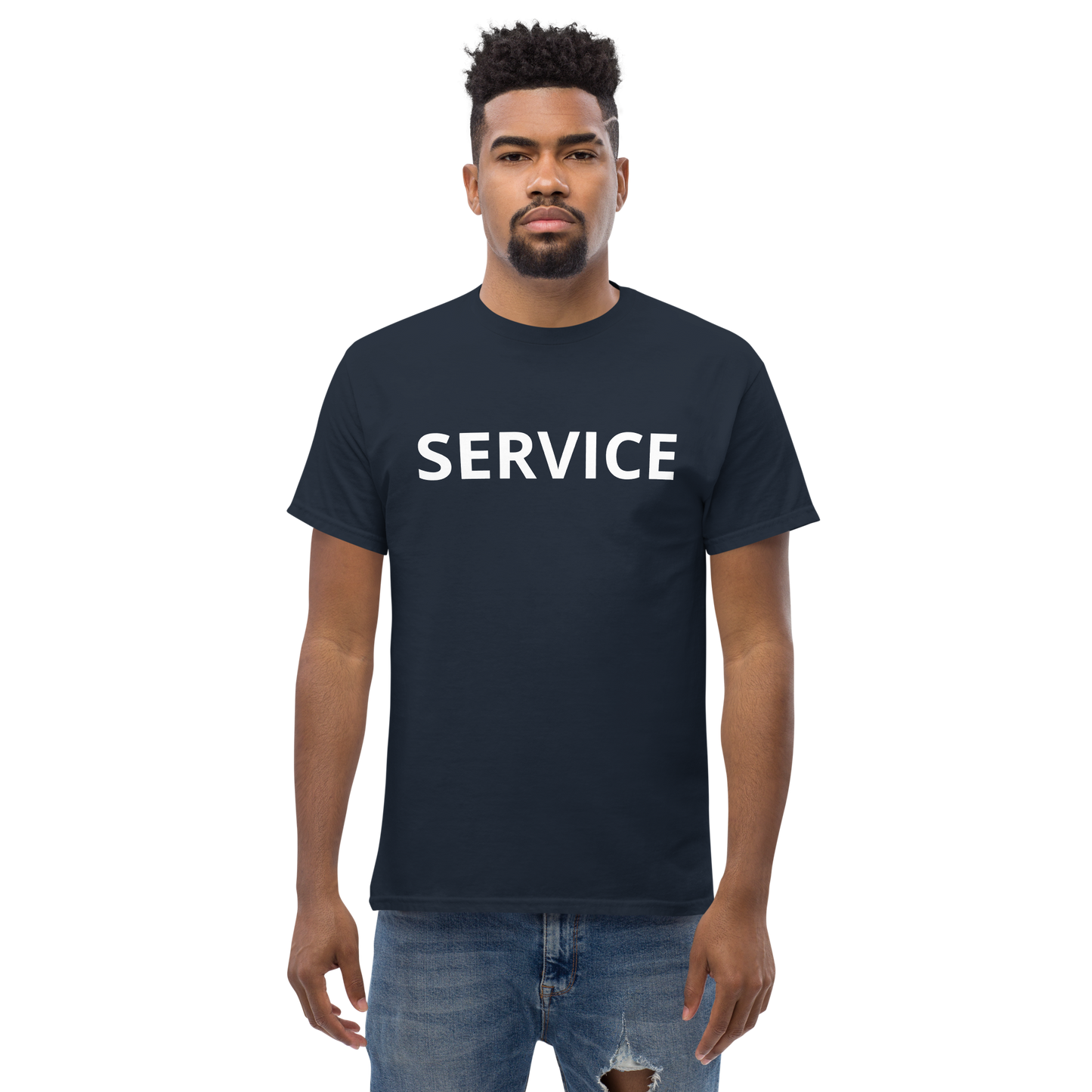 SERVICE Men's classic tee