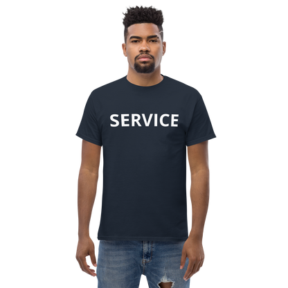 SERVICE Men's classic tee