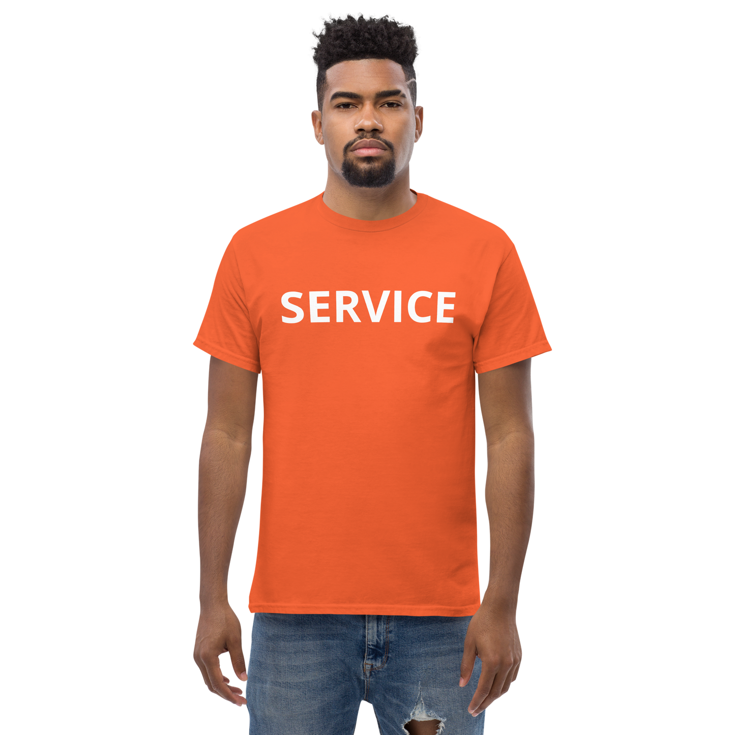 SERVICE Men's classic tee