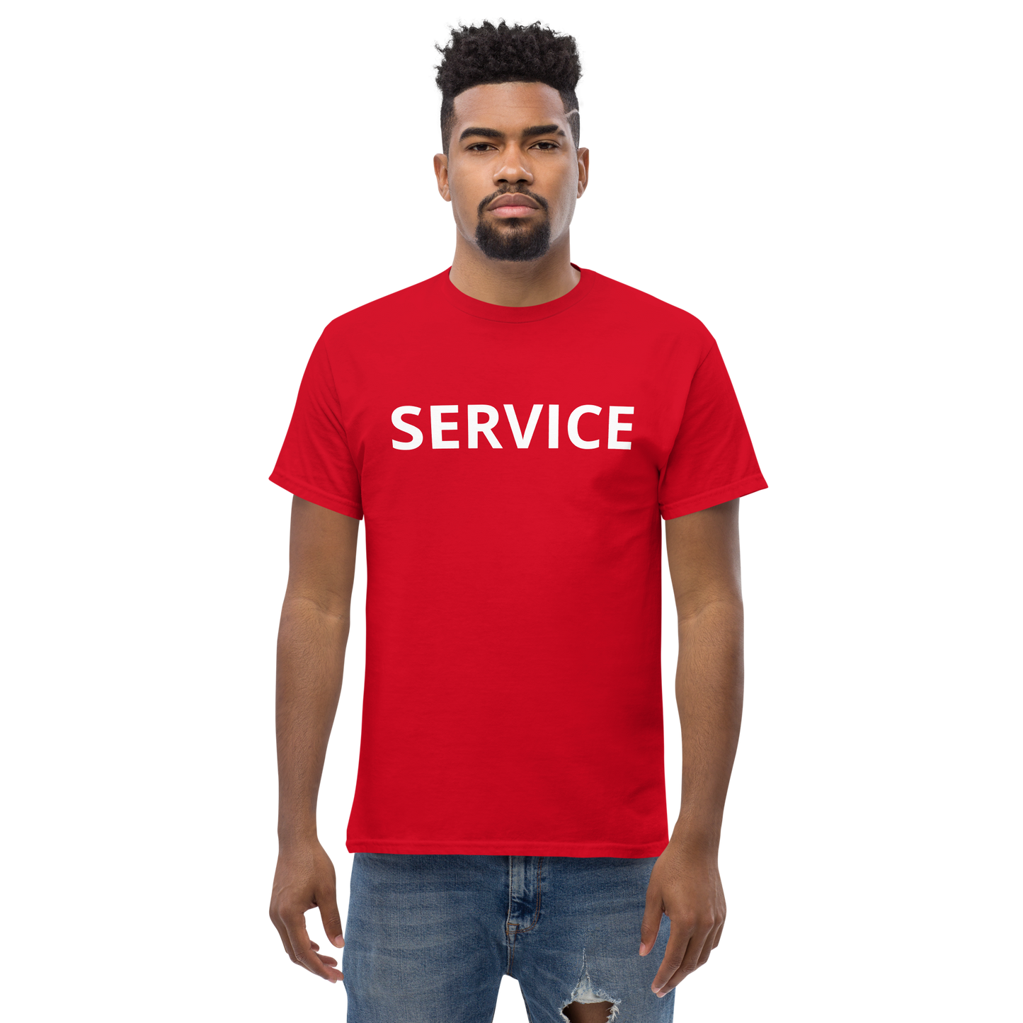 SERVICE Men's classic tee